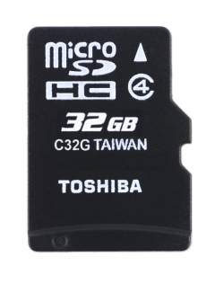 TARJETA DE MEMORIA 32GB TOSHIBA MICRO SDHC CLASE 4 CON ADAPTADOR TARJETA DE MEMORIA 32GB TOSHIBA MICRO SDHC CLASE 4 CON ADAPTADOR
